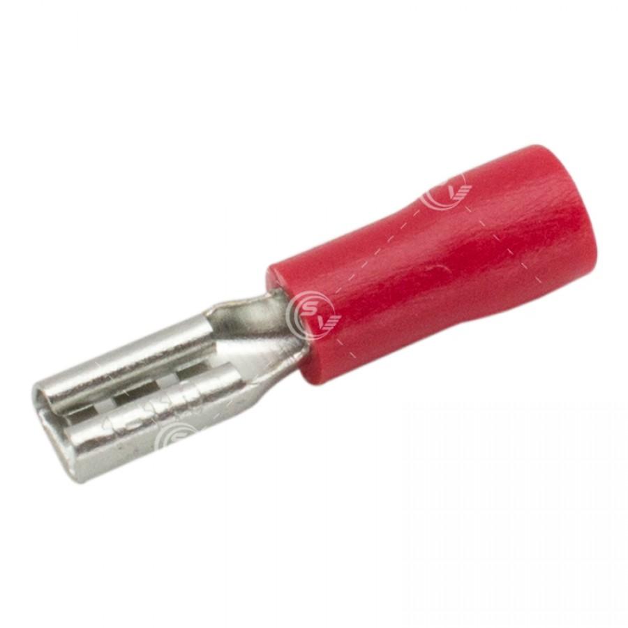 TERMINAL ROJO 18-22 ENCHUFE HEMBRA MINI