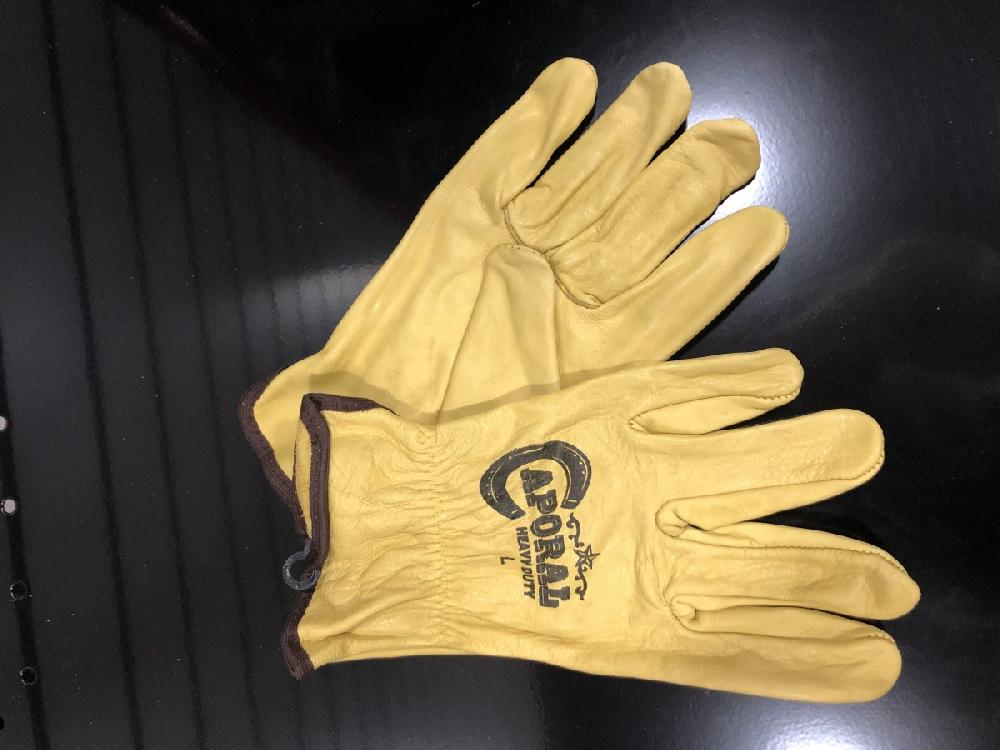 GUANTE CAPORAL PIEL AMARILLO KEYSTONE TALLA GRANDE