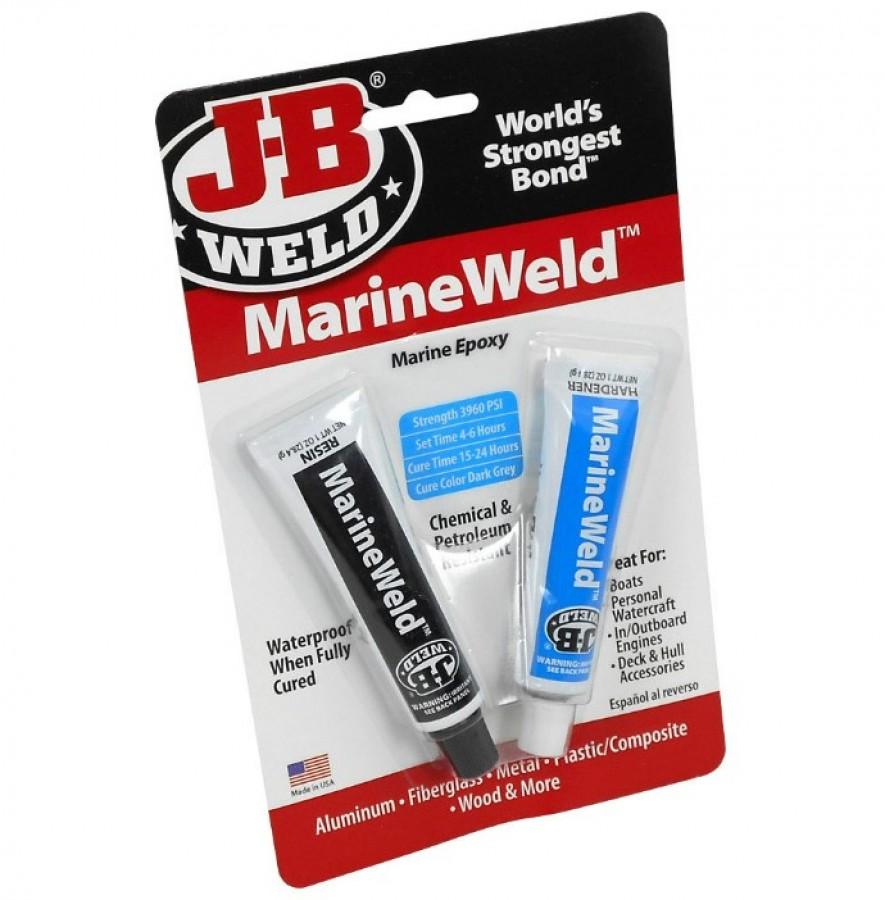 JB Weld Adhesivo Epóxico Arpueba De Agua Fija 4H Net 2 Tubos 28.4 g