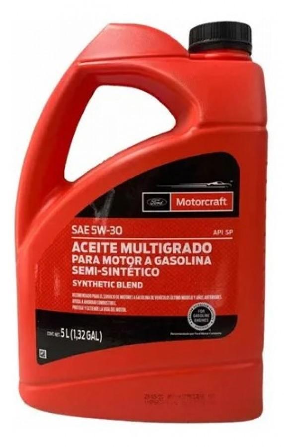ACEITE MOTORCRAFT SAE 5W-30 NET 5L SEMI-SINTETITCO