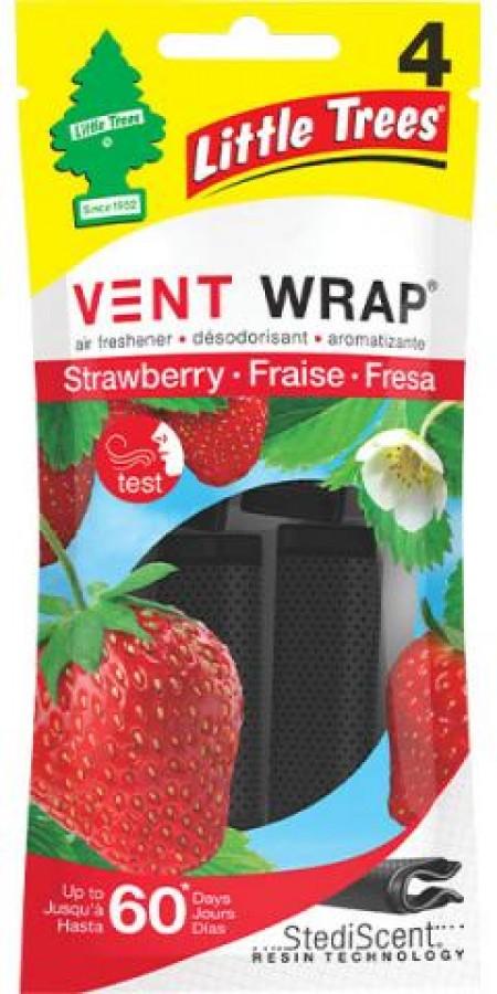 AROMATIZANTE LITTLE TREES VENT WRAP STRAWBERRY