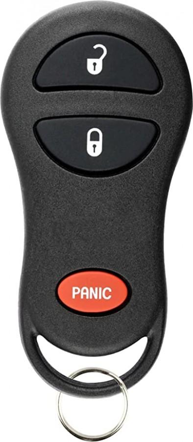 CONTROL JEEP GRAND CHEROKKEE 1999 - 2004 / 56045497 / GQ43VT9T, 56045497 / 315Mhz / 3 BOTONES / SIN LOGO