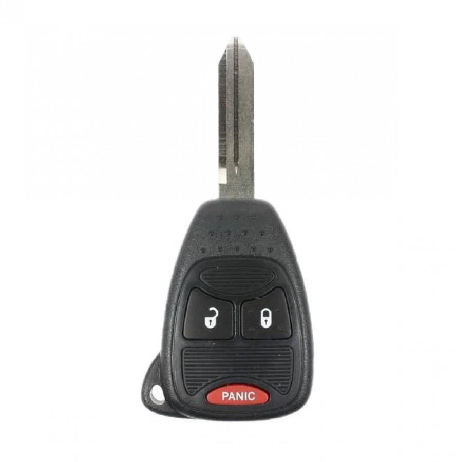 LLAVE CONTROL DODGE AVENGER 2011 - 2013 / 05183683AA / OHT692427AA, OHT692713AA / 315Mhz / 3 BOTONES / ID46 PCF7941 / SIN LOGO