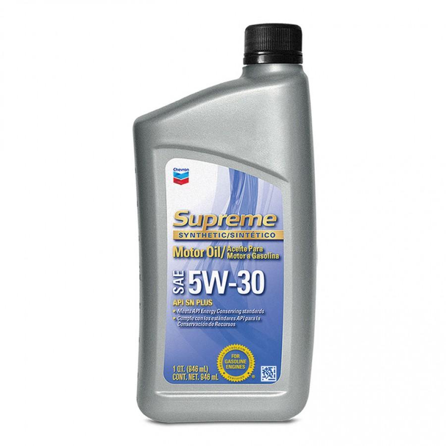 CHEVRON SINTETICO SAE 5W-30 NET 946mL