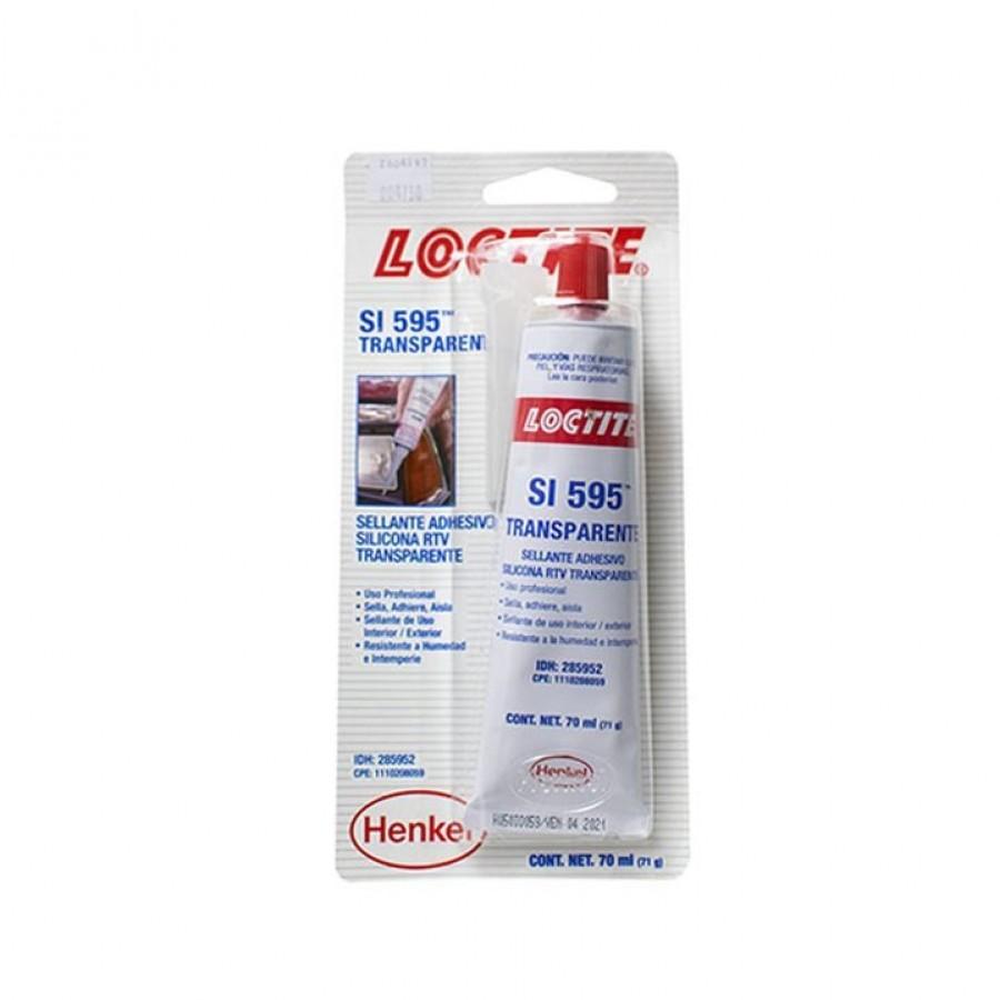 LOCTITE SILICON SI 595 TRANSPARENTE NET 70mL