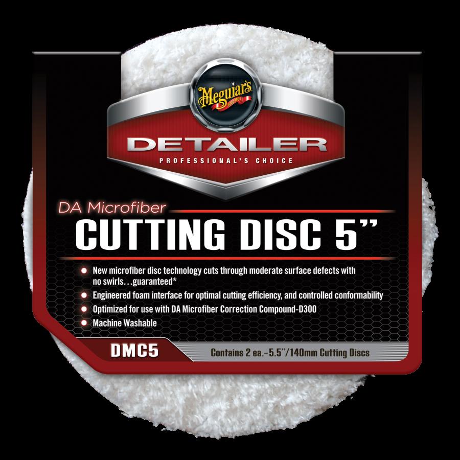MEGUIARS DMC5 DA MICROFIBER CUTTING DISC 5" 2 PZS