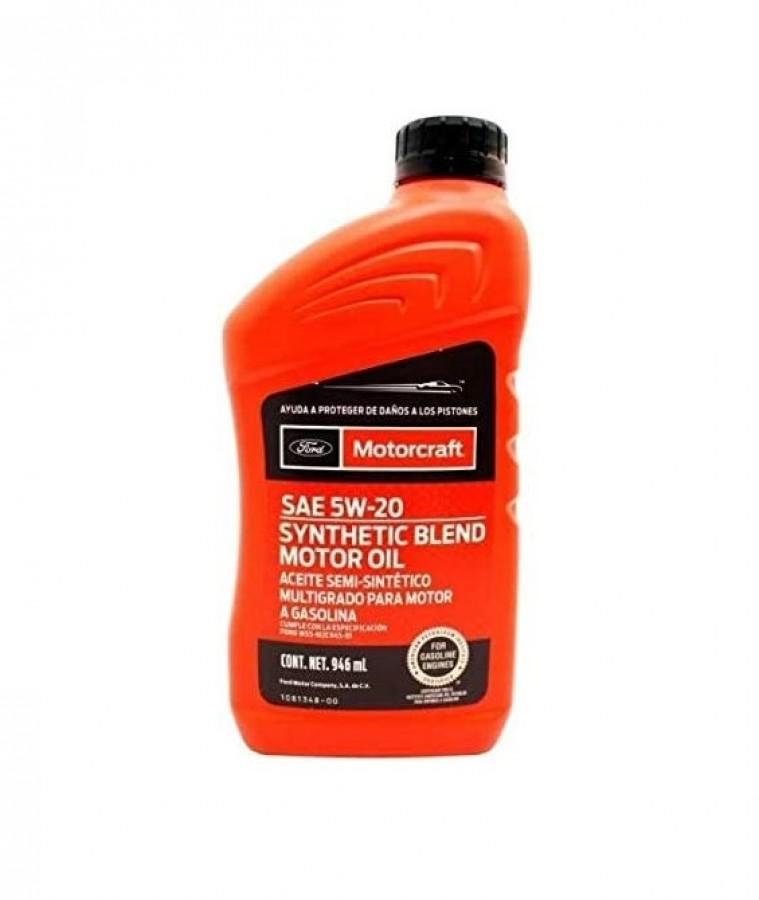 ACEITE MOTORCRAFT SAE 5W-20 NET 946mL SYNTHETIC BLEND