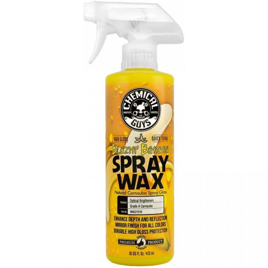 CHEMICAL GUYS WAC21516 BLAZIN BANANA SPRAY WAX NET 473mL