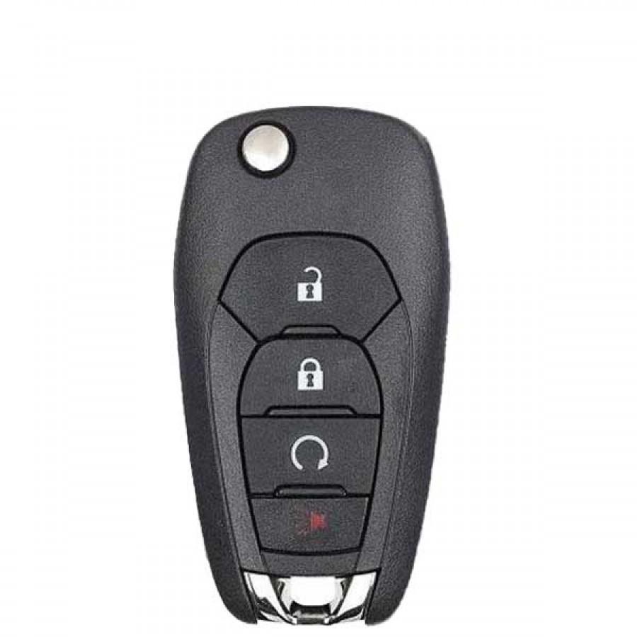 LLAVE CONTROL REMOTO | CRUZE TRAILBLAZER 2019 - 2021 | 4-BOTONES | FRECUENCIA 433MHz | FCC ID: LXP-T004 | PN: 13530746 | SIN LOGO