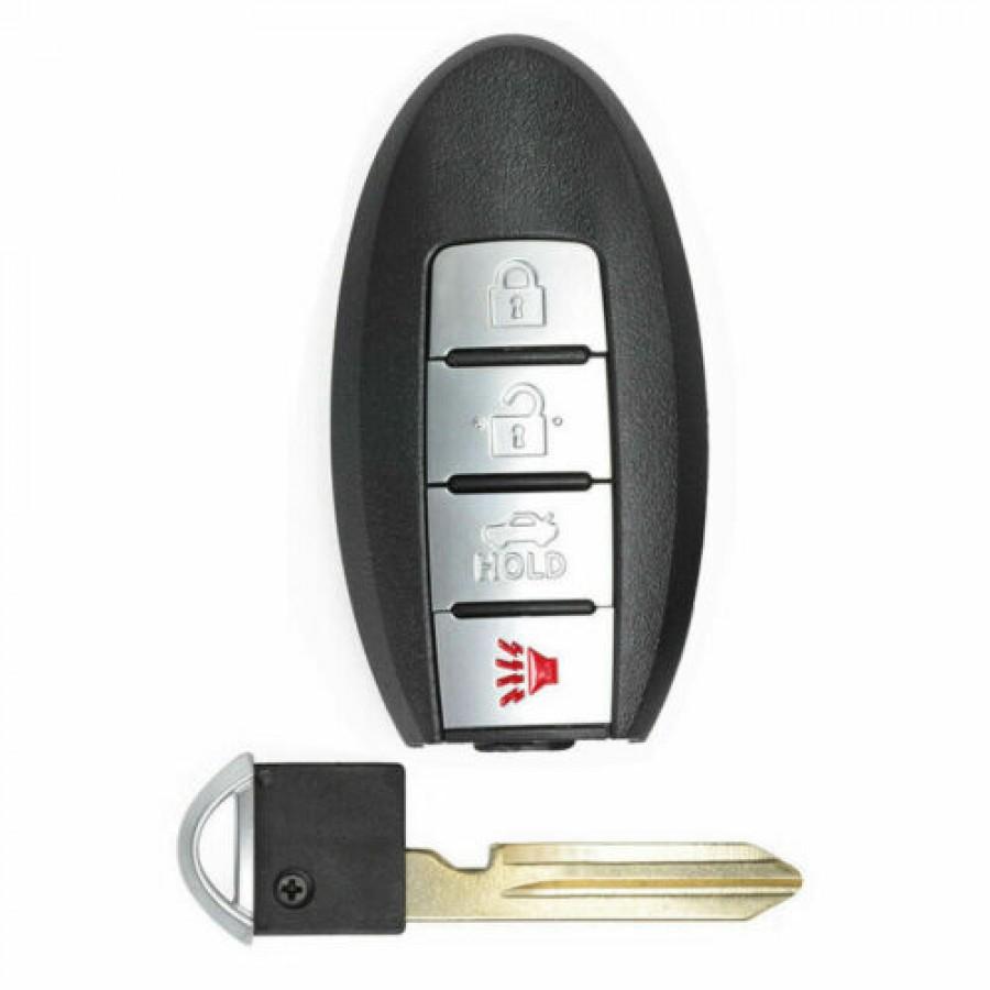 LLAVE PRESENCIA CONTROL REMOTO | NISSAN VERSA 2013 - 2017 | 4 BOTONES | CWTWB1U840 | FRECUENCIA 315mhz | SIN LOGO