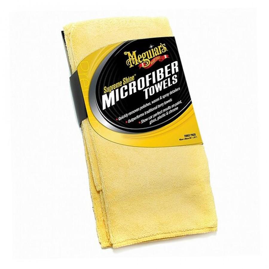 MEGUIARS MICROFIBER TOWELS 3PZS 40cm x 60cm
