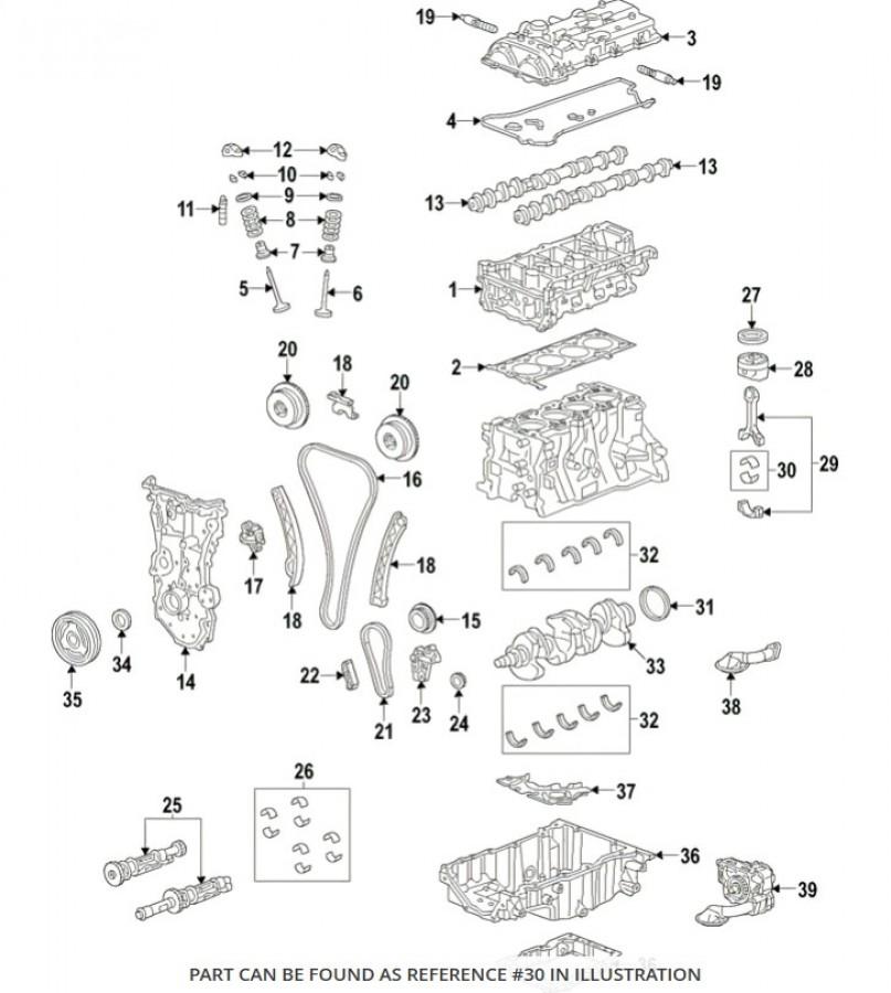 COJINETE DE BIELA GM 12668645