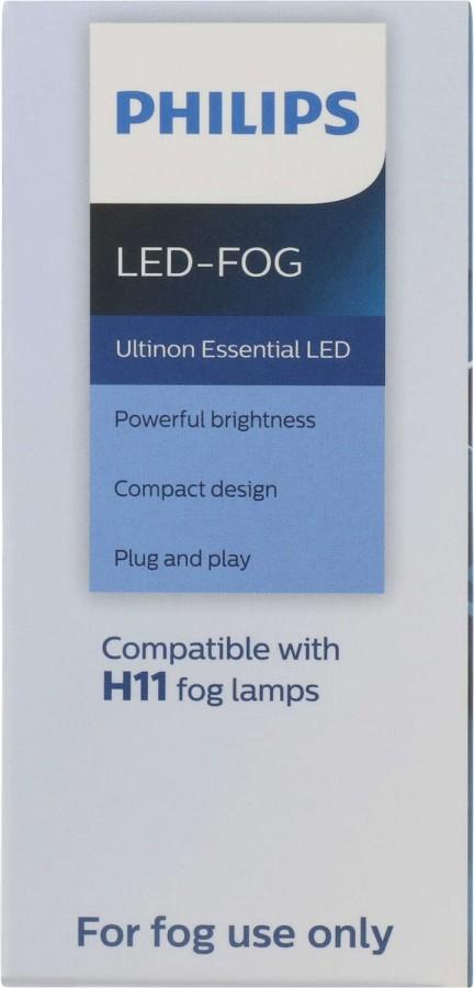 FOCO PHILIPS LED H1 6000K 12-24V PAR