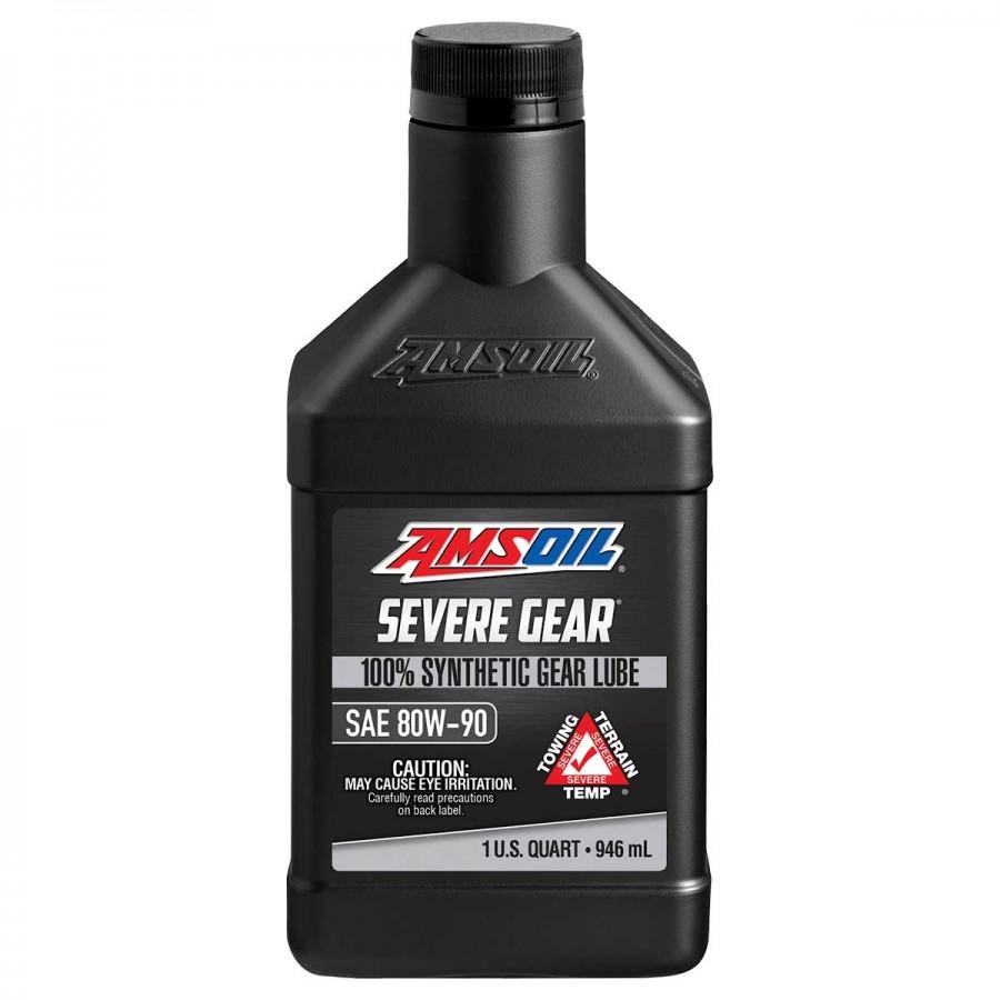 Lubricante para Engranes Amsoil Severe Gear SAE 80W-90 100% Sintético Net 946mL AGKQT