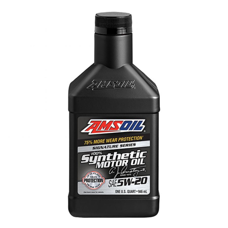 Aceite para Motor Amsoil Signature Series SAE 5W-20 100% Sintetico Net. 946mL ALMQT