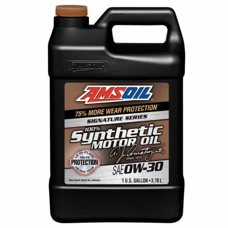 Aceite para Motor Amsoil Signature Series SAE 0W-30 100% Sintetico Net. 3.785L AZO1G