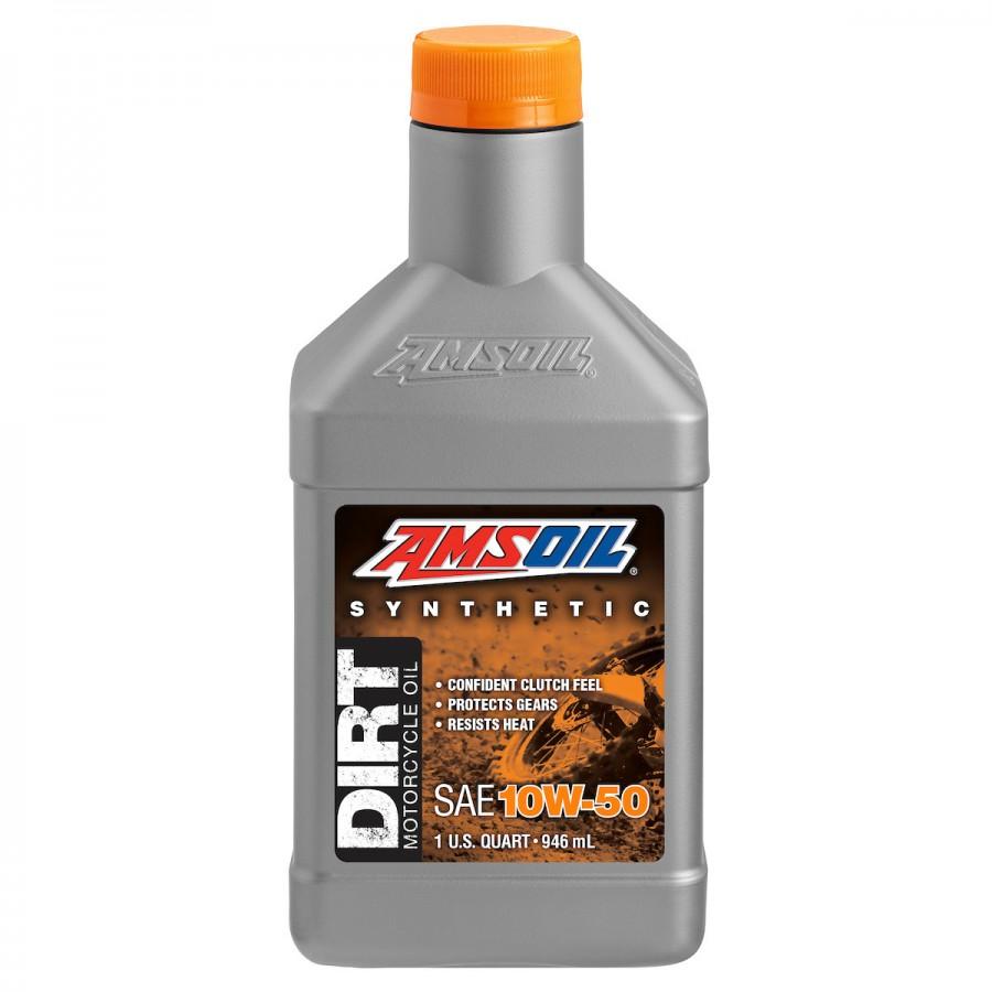 Aceite para Motor Amsoil Dirt Bike Oil SAE 10W-50 100% Sintetico Net 946mL DB50QT