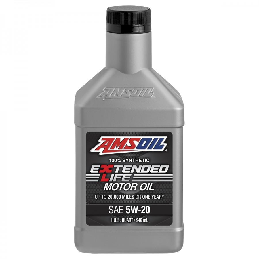 Aceite para Motor Amsoil Extended-Life SAE 5W-20 100% Sintetico Net 946mL XLMQT