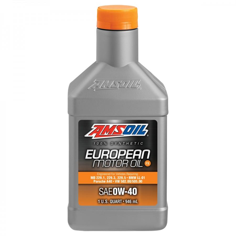 Aceite para Motor Amsoil Aplicación Europea FS SAE 0W-40 100% Sintetico Net 946mL EFOQT