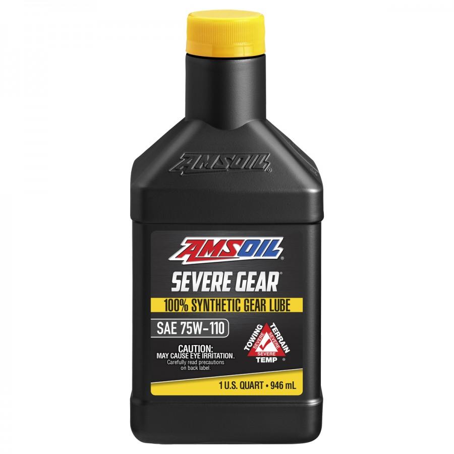 Lubricante para Engranes Amsoil Severe Gear SAE 75W-110 100% Sintetico Net 946mL SVTQT
