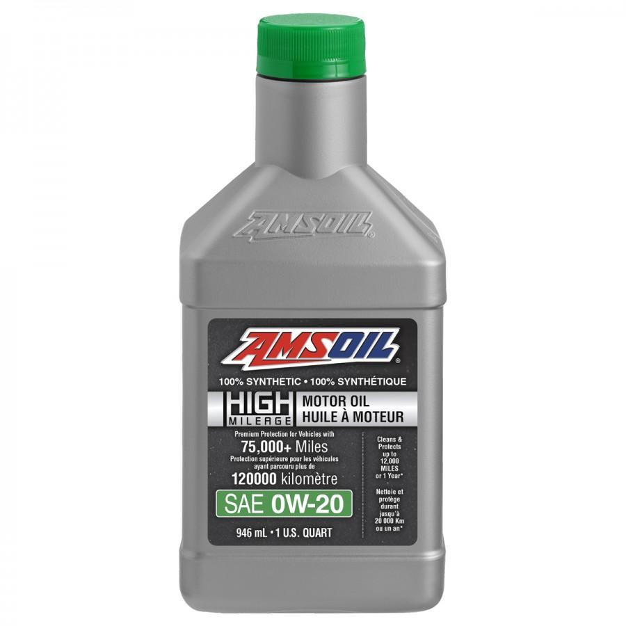 Aceite para Motor Amsoil HIGH MILEAGE SAE 0W-20 100% Sintético Net 946mL HM020QT