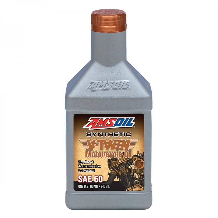 Aceite para Motor Amsoil V-Twin SAE 60 100% Sintetico Net 946mL MCSQT