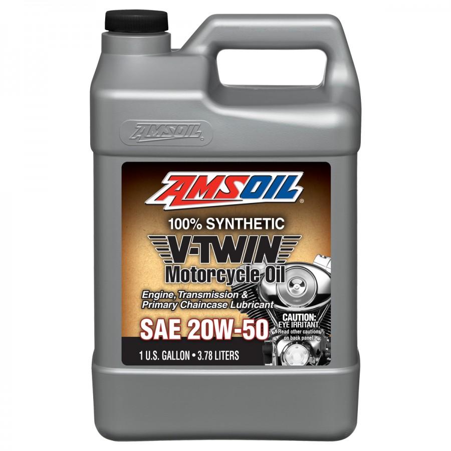 Aceite para Motor Amsoil V-Twin SAE 20W-50 100% Sintetico Net 3.785L MCV1G