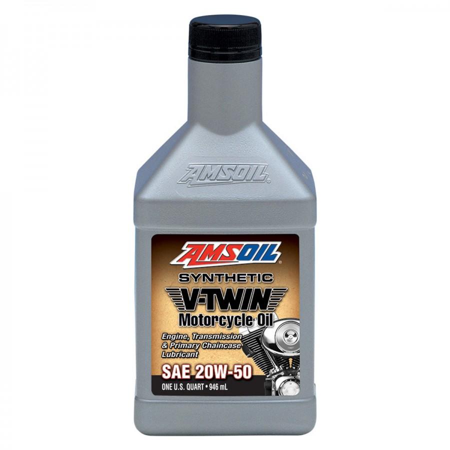 Aceite para Motor Amsoil V-Twin SAE 20W-50 100% Sintético Net 946mL MCVQT