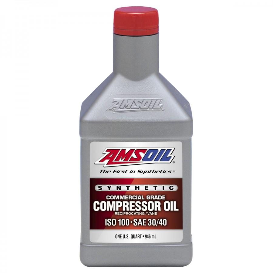 Aceite para Compressor Amsoil ISO 100, SAE 40 100% Sintetico Net 946mL PCKQT