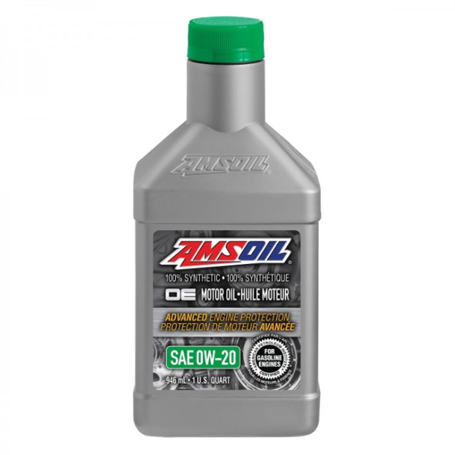 Aceite para Motor Amsoil OE SAE 0W-20 100% Sintético Net 946mL OEZQT