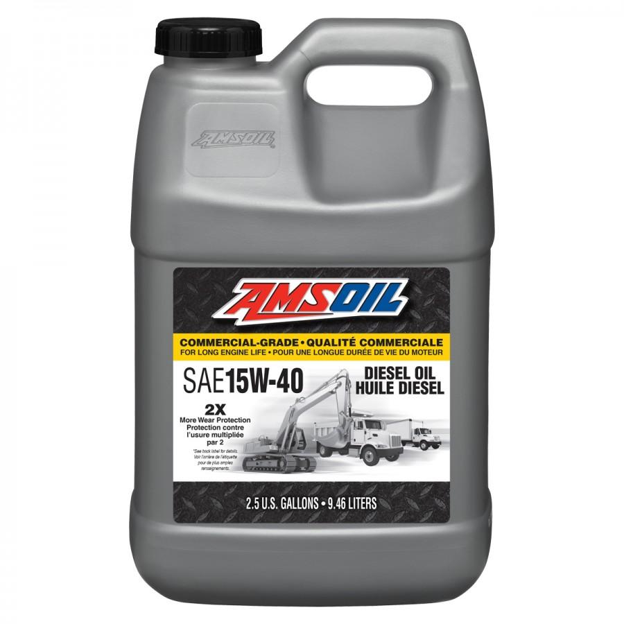 Aceite para Motor Amsoil Grado Comercial Ck-4 Diesel SAE 15W-40 Net 10L SBDFTP