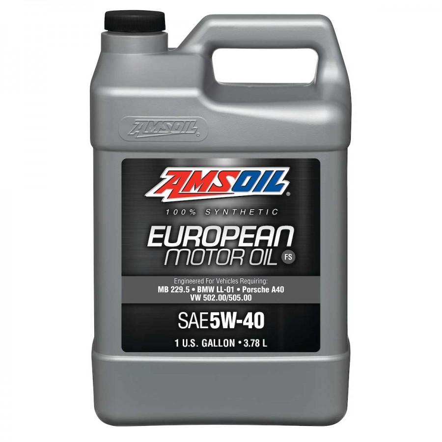 Aceite para Motor Amsoil European Car Formula SAE 5W-40 100% Sintetico Net 3.785L EFM1G