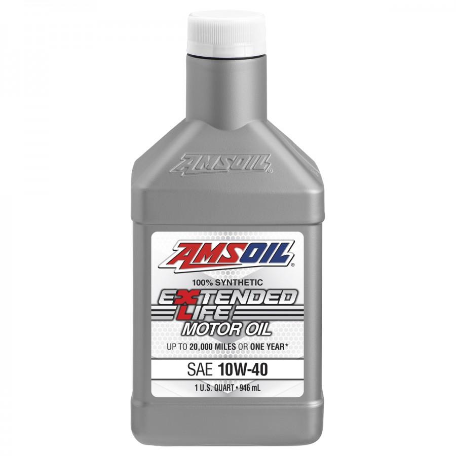 Aceite para Motor Amsoil Extended-Life SAE 10W-40 100% Sintetico Net 946mL XLOQT