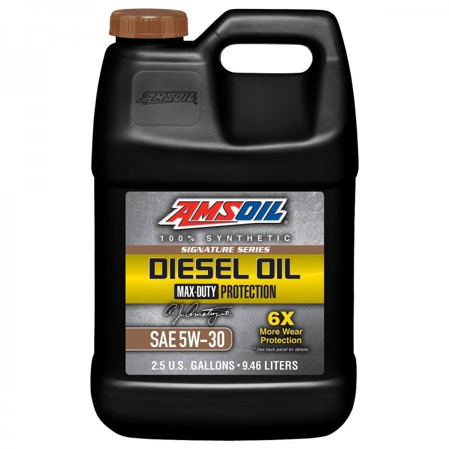 Aceite para Motor a Diesel Amsoil Max-Duty SAE 5W-30 100% Sintetico Net 9.46L DHDTP