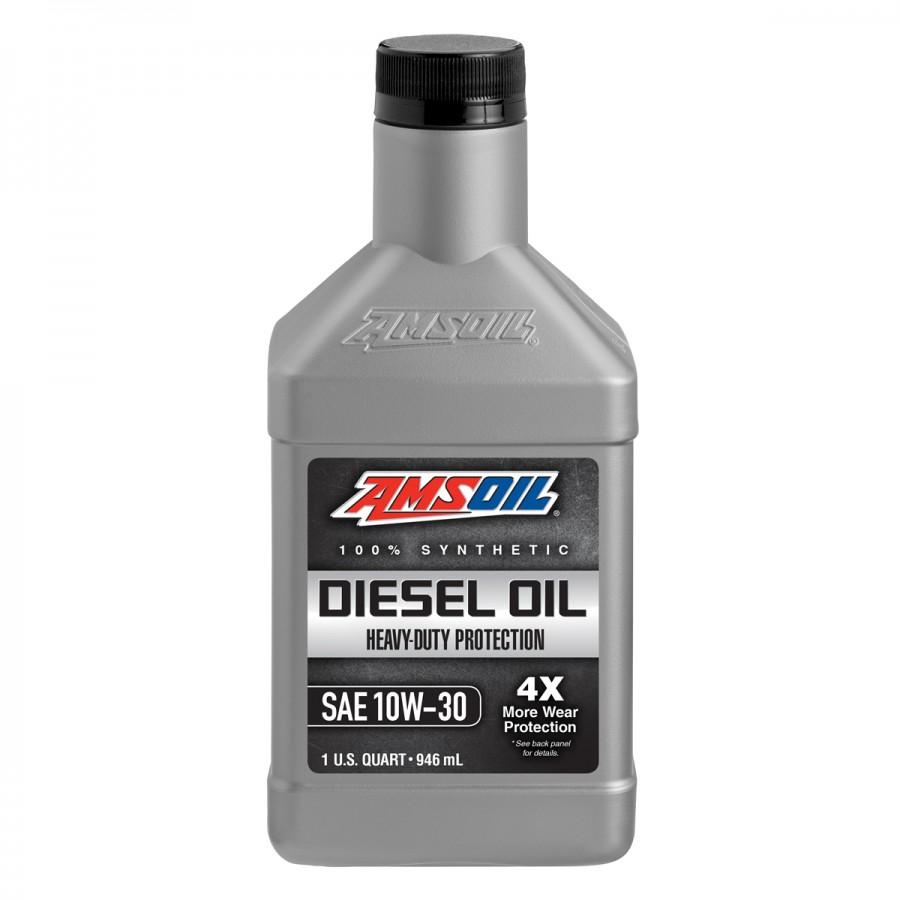 Aceite para Motor a Diesel Amsoil Heavy-Duty SAE 10W-30 100% Sintetico Net 946mL ADNQT