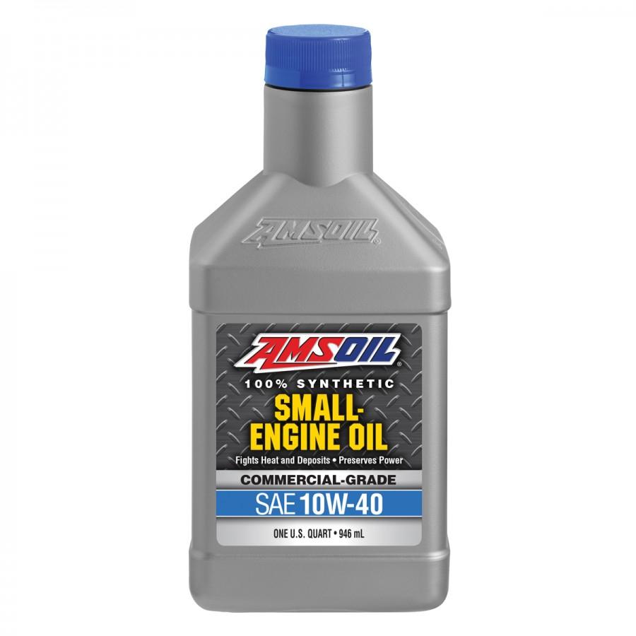 Aceite para Motor Amsoil Small Engine SAE 10W-40 100% Sintetico Net 946mL ASFQT
