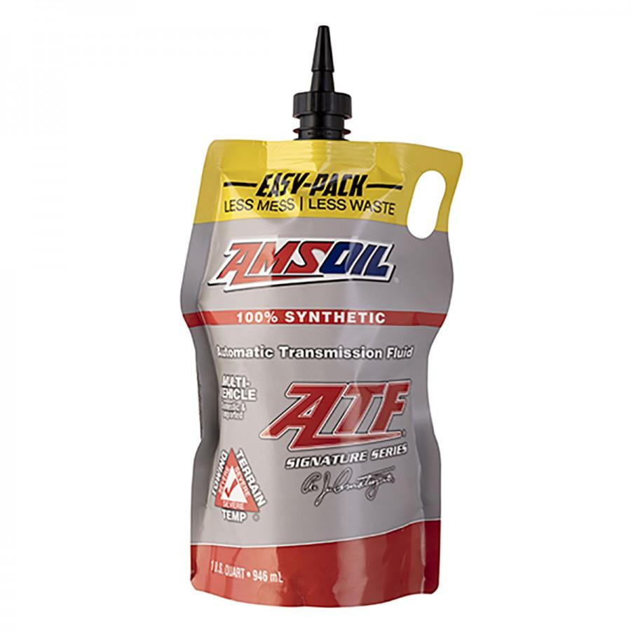 Fluido para Transmision Automatica Amsoil Signature Series Multi-Vehicle 100% Sintetico Net 946mL ATFPK