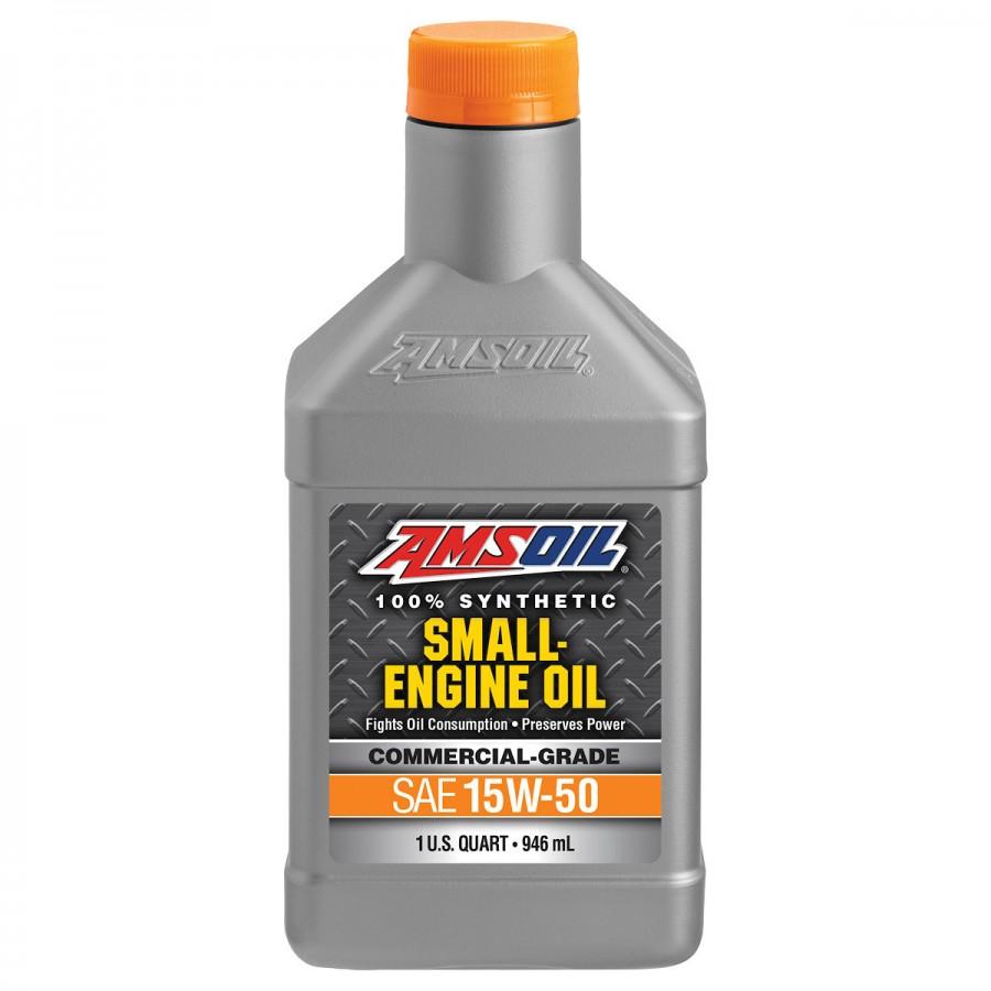 Aceite para Motor Amsoil Small Engine SAE 15W-50 100% Sintetico Net 946mL SEFQT