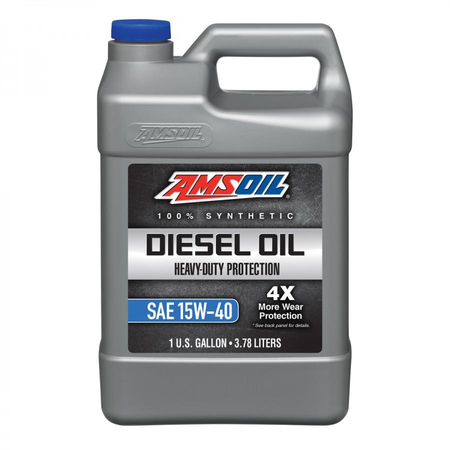 Aceite para Motor a Diesel Amsoil Heavy-Duty 100% Sintetico SAE 15W-40 Net 3.785L ADP1G