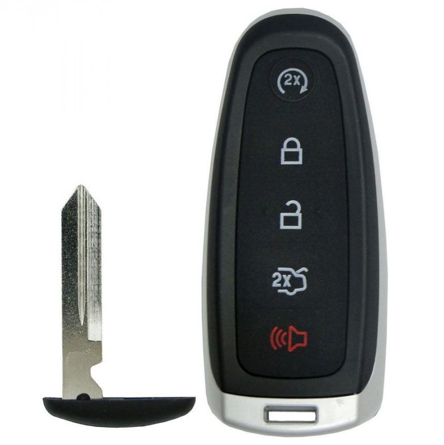 LLAVE PRESENCIA CONTROL REMOTO | 2011-2015 FORD EXPLORER EDGE FLEX EXPEDITION LINCOLN | 5 BOTONES | 434mhz | M3N5WY8609 | 164-R8092 | PCF7953