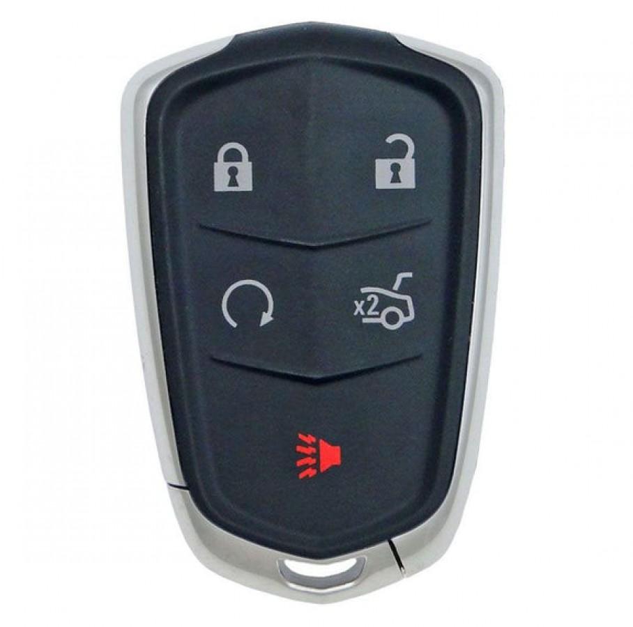 LLAVE PRECENCIA CADILLAC SRX 2015-2019 / 13580800 / HYQ2AB, 2AOKM-G2AB / 315Mhz / 5 BOTONES ENCENDIDO CAJUELA / ID46 / SIN LOGO