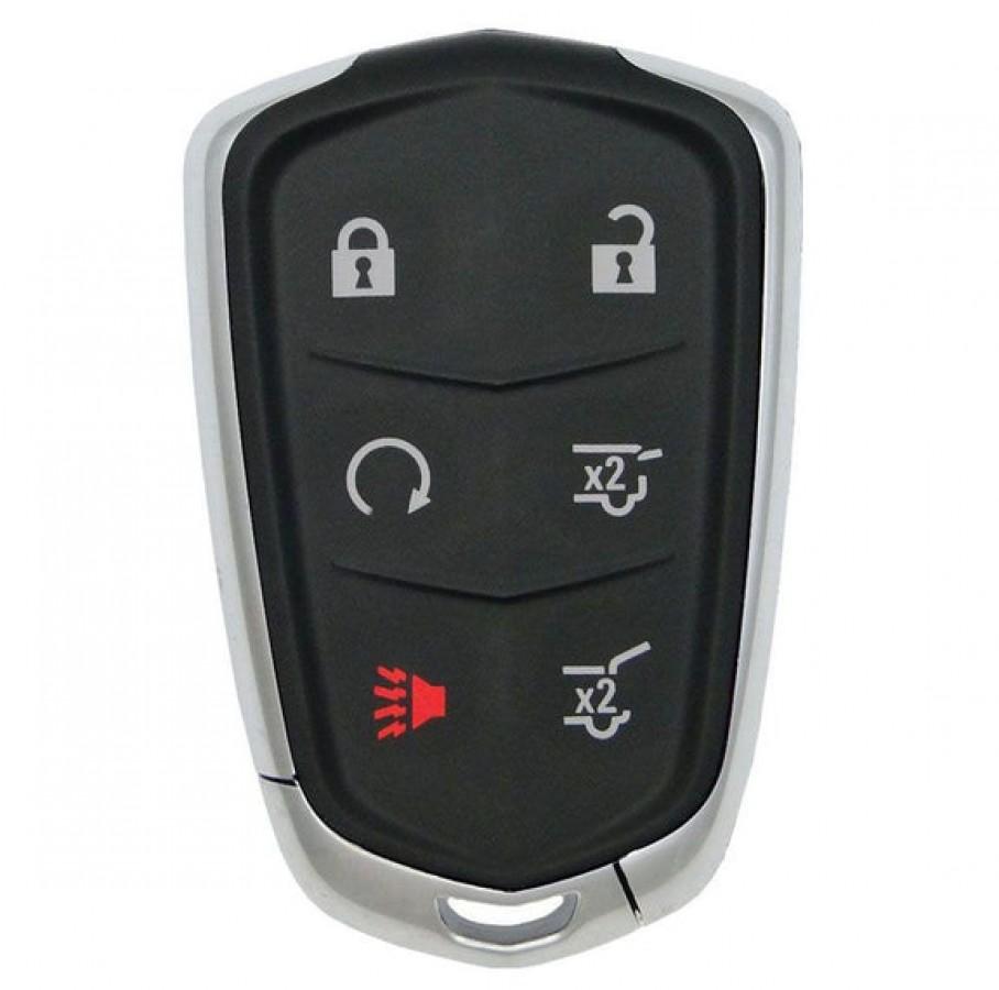 LLAVE PRECENCIA CADILLAC ESCALADE 2016-2016 / 13510242, 13580812,13598511 / HYQ2AB / 315Mhz / 6 BOTONS CAJUELA ENCENDIDO / ID46 / SIN LOGO