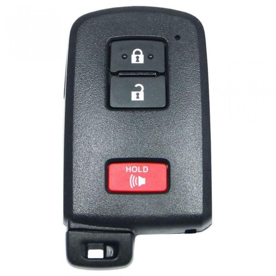 LLAVE PRECENCIA TOYOTA TUNDRA 2015-2022 / 89904-35060 / HYQ14FB / 312/314MhZ / 3 BOTONES / G Board 0010 / SIN LOGO
