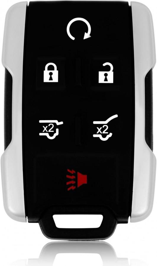 CONTROL CHEVROLET SUBURBAN 2015-2020 / 13577766, 84540864 / M3N32337100 / 315Mhz / 6 BOTONES ENCENDIDO CAJUELA / SIN LOGO