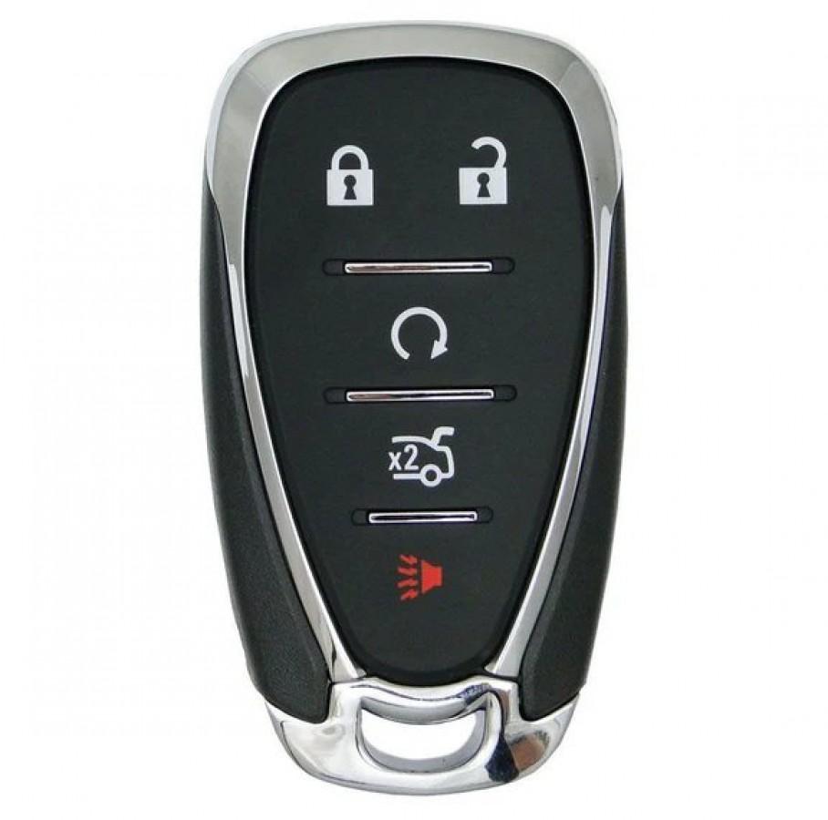 LLAVE PRESENCIA CONTROL REMOTO | 2016-2019 CHEVROLET MALIBU | 5 BOTONES CAJUELA Y ARRANQUE | Chip:ID46 / 433 Mhz | HYQ4EA / PN:13529663, 13508768, 13584496