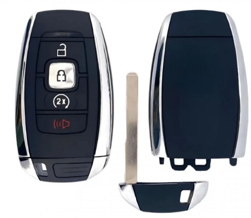 LLAVE CONTROL DE PRESENCIA 2017-2021 Lincoln Continental MKC MKZ Navigator / 4 BOTONES / 902 MHz /M3N-A2C94078000, 5929516 164-R8155 / SIN LOGO
