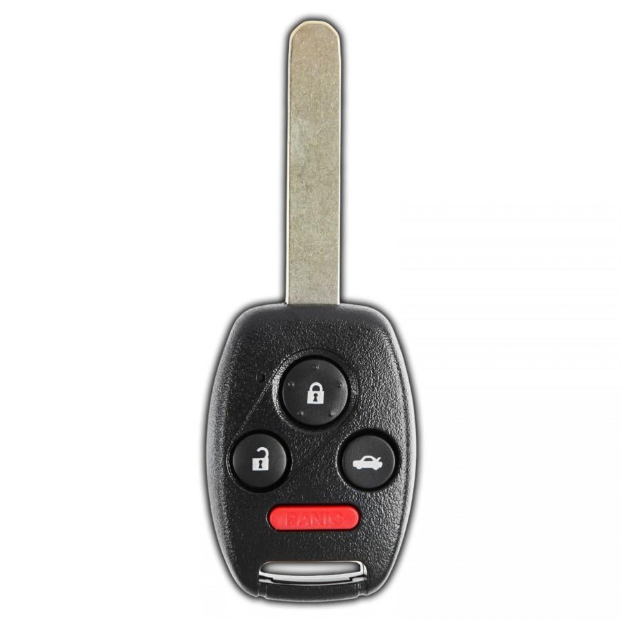 LLAVE CONTROL DE PRESENCIA 2003-2010 Honda Accord Element CR-V / 4 BOTONES /313.8mhz/ID46 chip / OUCG8D-380H-A, 35118-SDA-A11 / SIN LOGO