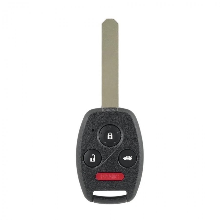 LLAVE CONTROL 2003-2010 Honda Accord Element CR-V / 4 BOTONES / 313.8Mhz/ID46/ID13 / OUCG8D-380H-A,35111-S9A-305, 35118-SDA-A11 / SIN LOGO
