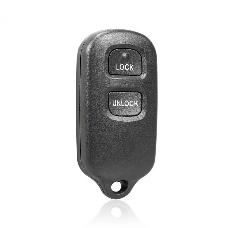 CASCARA CONTROL Toyota Echo Celica Prius Rav4 Tacoma 2001 2002 2003 / 2 BOTONES/HYQ1512Y, HYQ1512P, HYQ12BBX ,HYQ12BAN / SIN LOGO