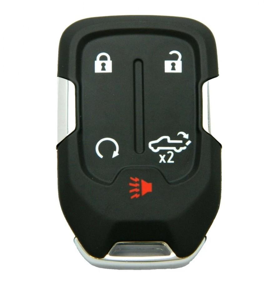 CASCARA LLAVE CONTROL DE PRESENCIA Chevrolet Silverado GMC Acadia / 5 BOTONES /HYQ1EA, 13529632, 13508390 / SIN LOGO